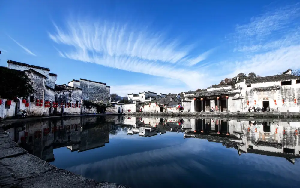 Huizhou Ancient Town Winter, Anhui