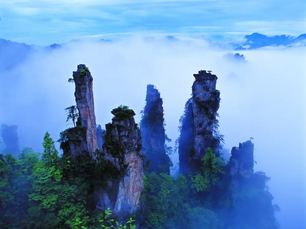 Landscape Scenery, Zhangjiajie