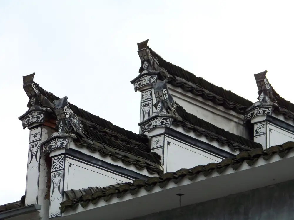 Huangdi Ancient Village Luo Landscape, Shanxi, Anhui