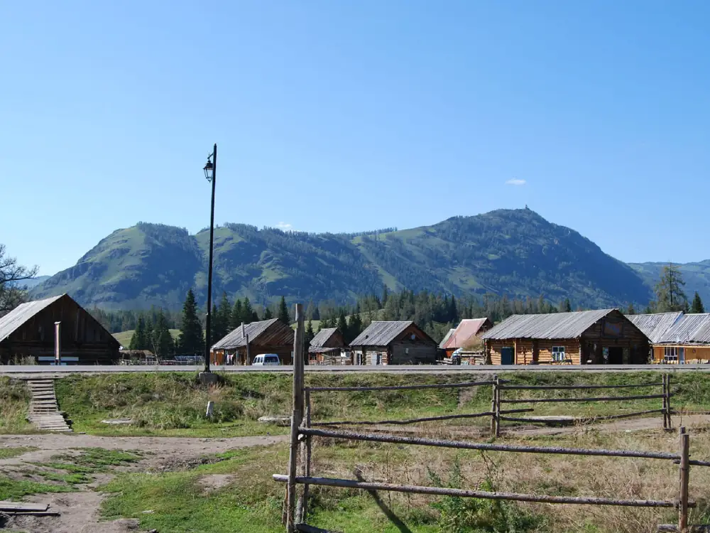 Kanas Lake Lakeside Ancient Village Luo, Xinjiang