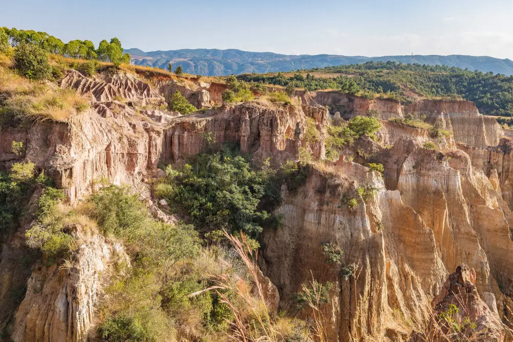 Yuanmoulangbapu Earth Forest Scenery, Yunnan