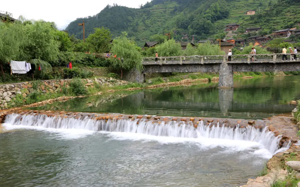 Xijiang Miao Village Landscape, Guizhou