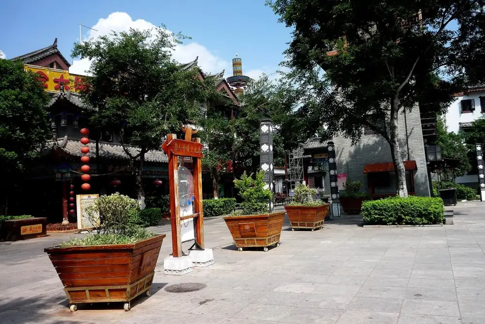 Chuxiongyiren Old Town Landscape, Yunnan