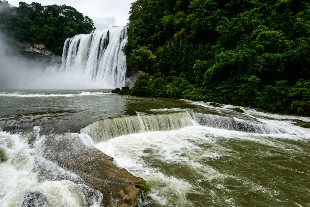 Waterfall Scenery, Huangguoshu, Guizhou