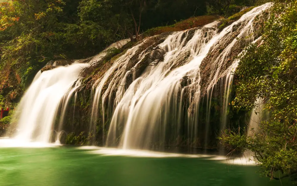 Tianhetan Waterfall Scenery, Guizhou