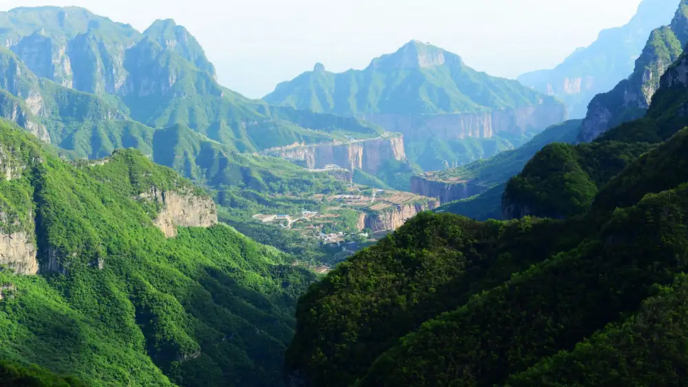 Taixing Mountain Scenery, Shanxi