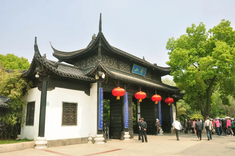 Zhenjiangjinshan Temple Scenery, Jiangsu