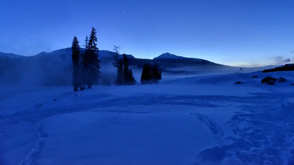 Winter Beijiang Snow Scenery