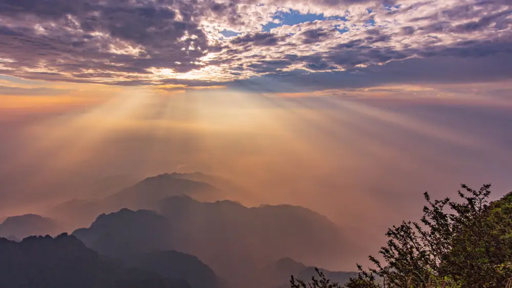 Mountain Scenery, Sichuan, Emei