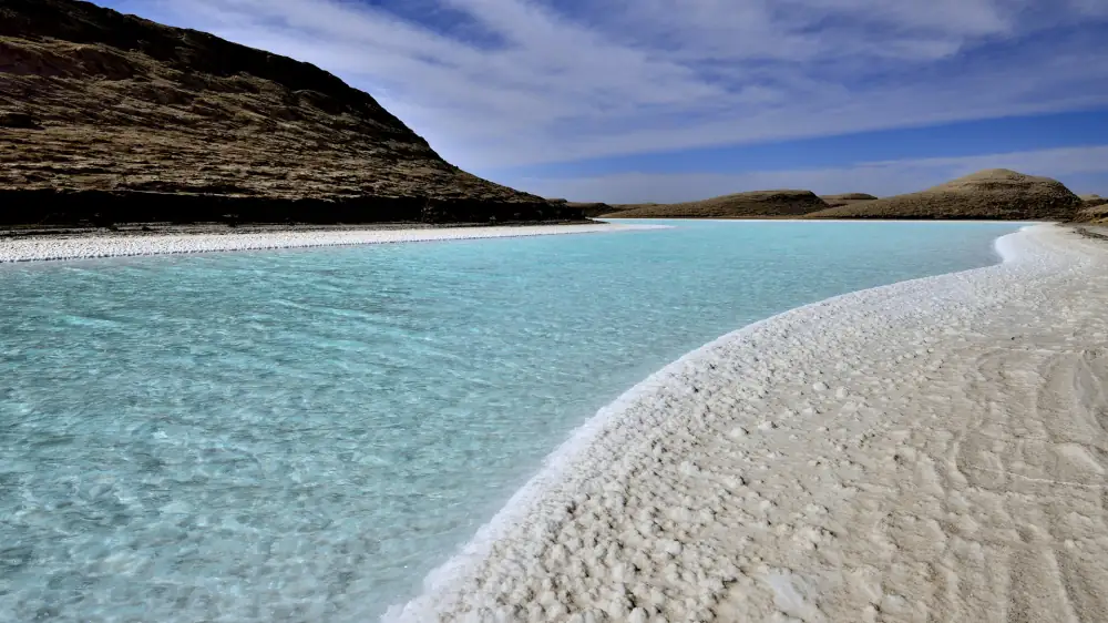 Chakayan Lake Scenery, Qinghai