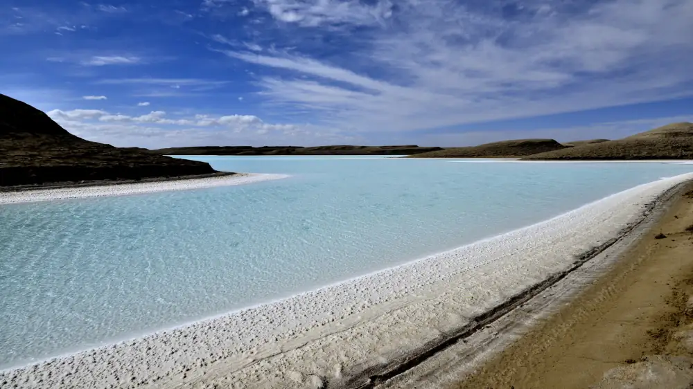 Chakayan Lake Scenery, Qinghai