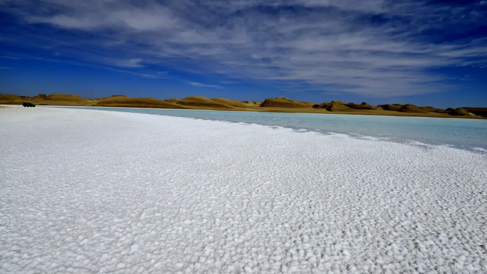 Chakayan Lake Scenery, Qinghai