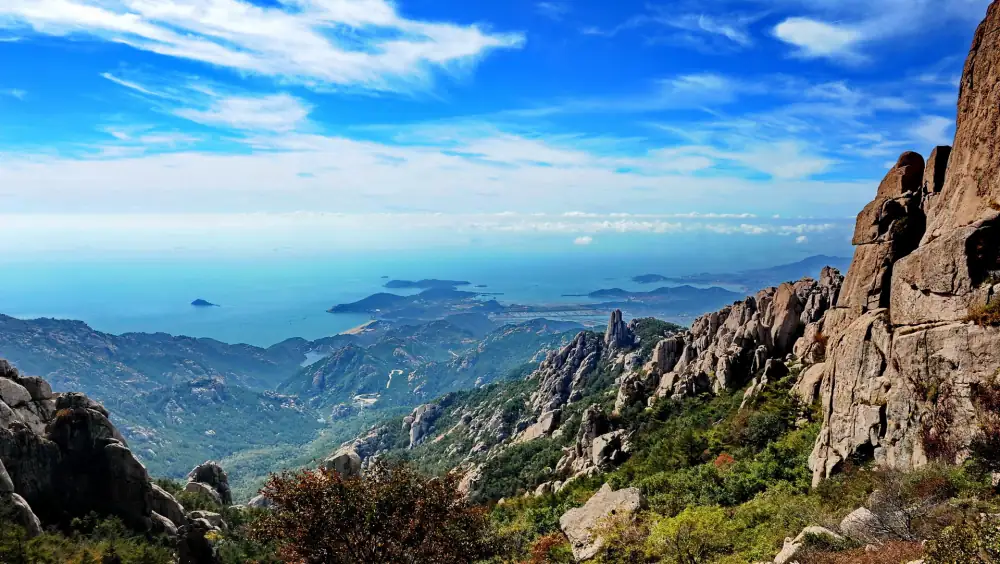 Lao Mountain Scenery, Shandong, Qingdao