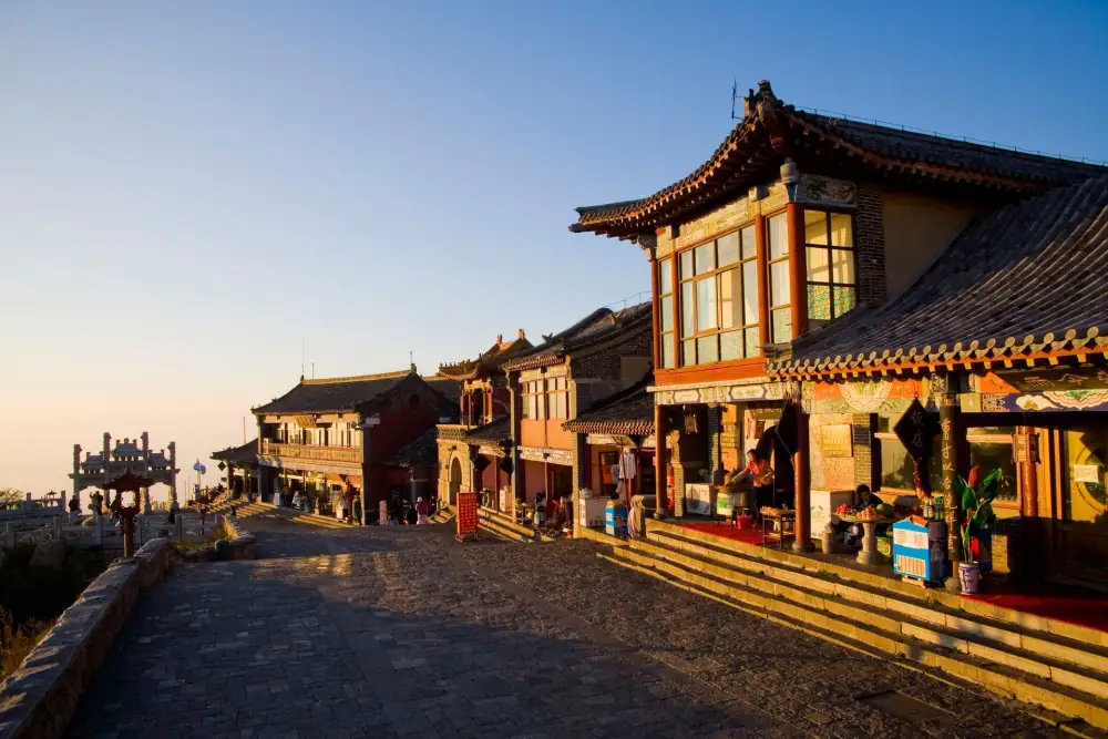 Taishan Sunrise Scenery, Shandong