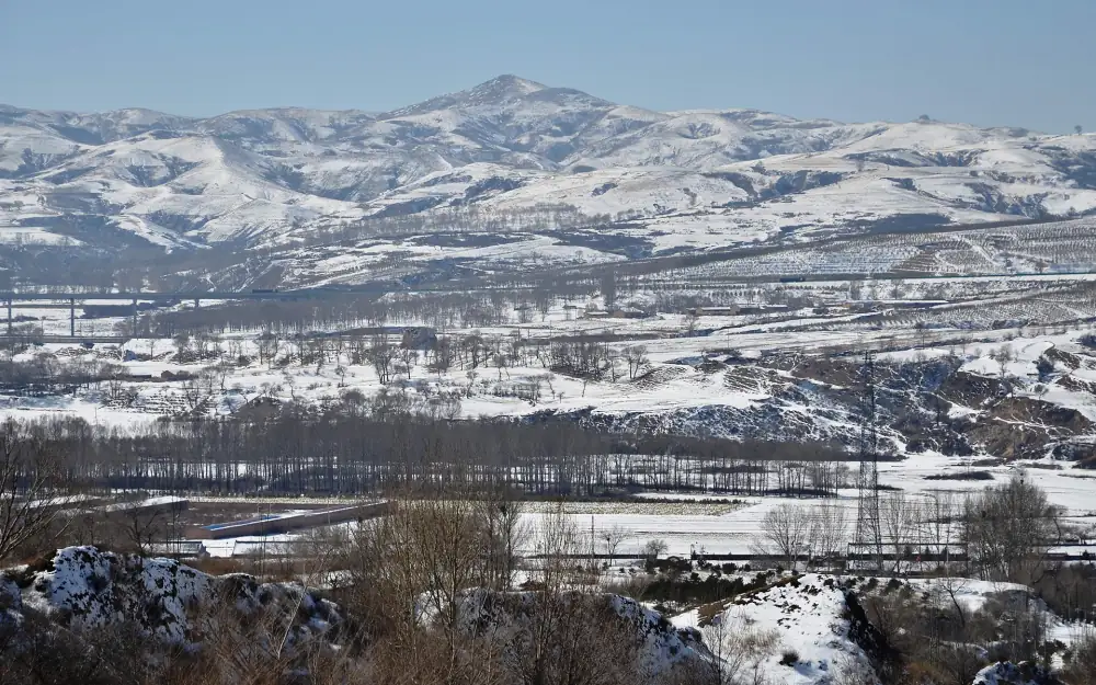 Shuozhoushahukou Scenery, Shanxi