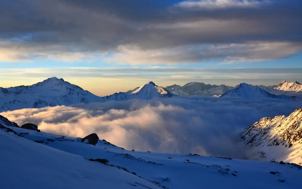 Siguniang Mountain Scenery, Sichuan