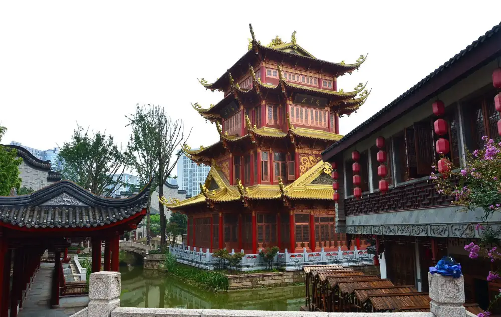 Longtan Water Town Scenery, Sichuan