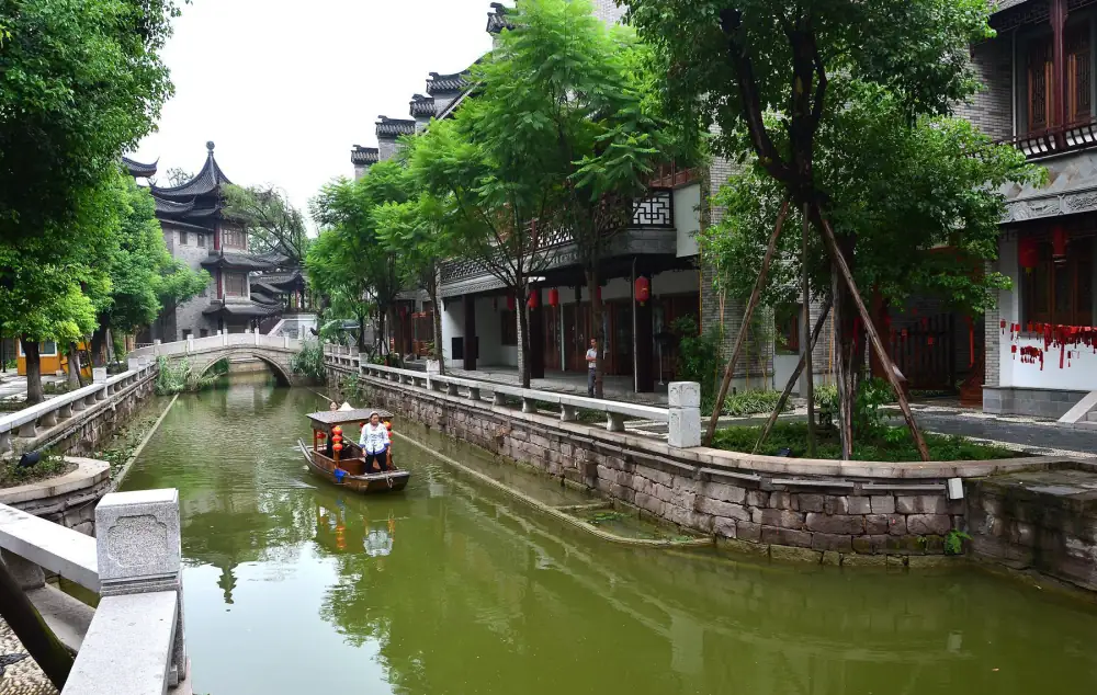 Longtan Water Town Scenery, Sichuan