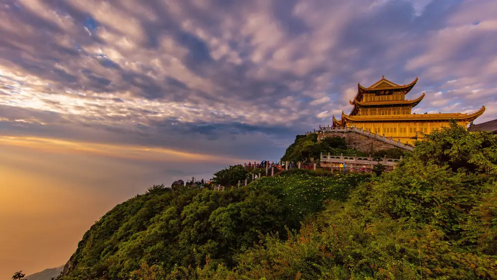 Mountain Scenery, Sichuan, Emei