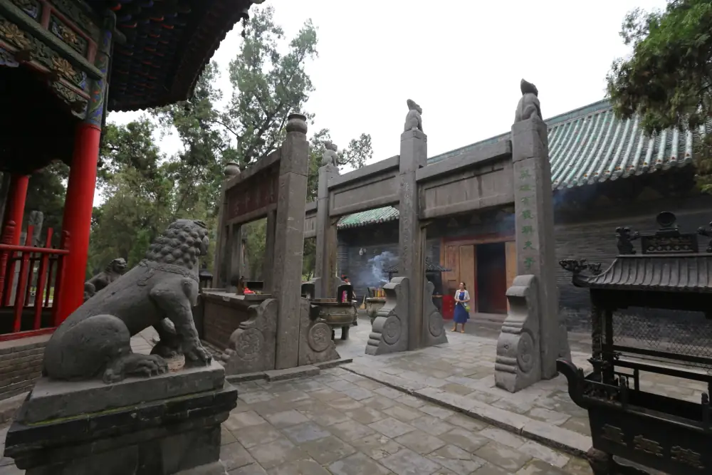 Guanlin Temple Scenery, Henan, Luoyang