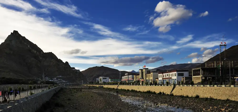 Mount Everest Peak Scenery, Tibet