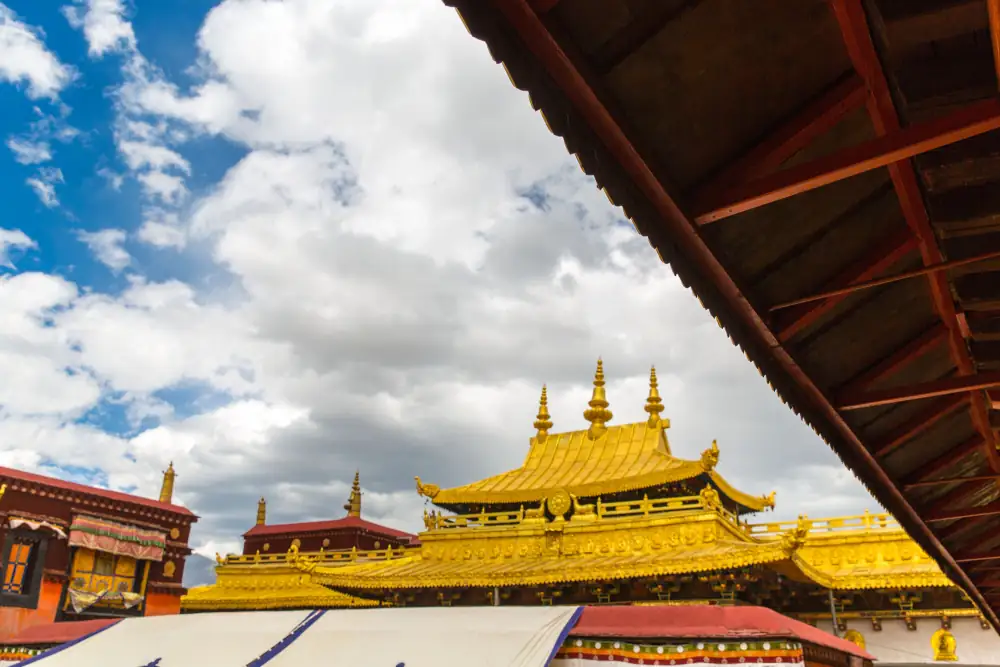 Dazhao Temple Scenery, Tibet