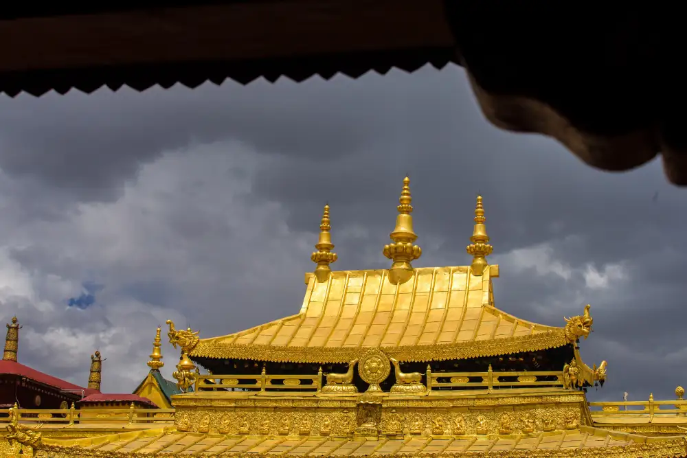 Dazhao Temple Scenery, Tibet