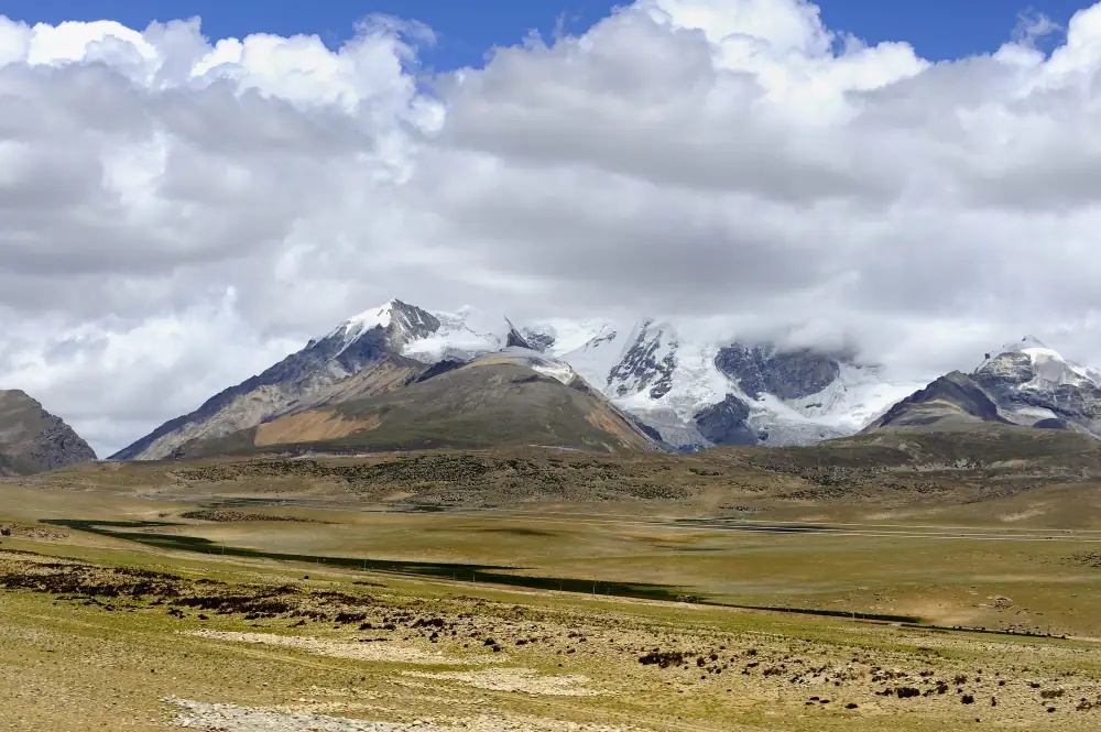 Mount Everest Peak Scenery, Tibet