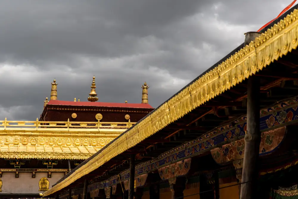Dazhao Temple Scenery, Tibet