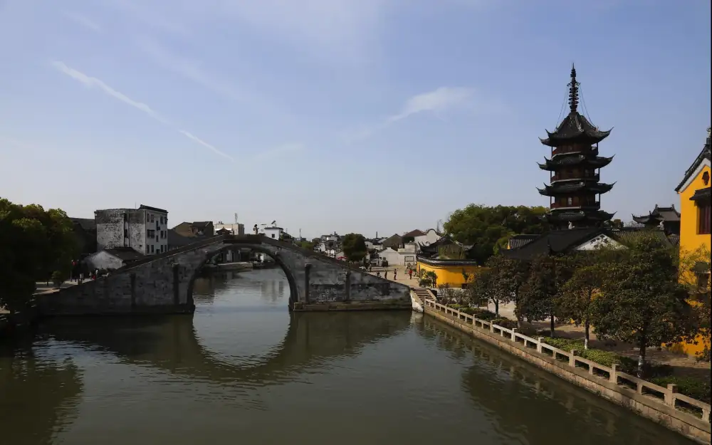 Wujiangzhenze Old Town Scenery, Jiangsu