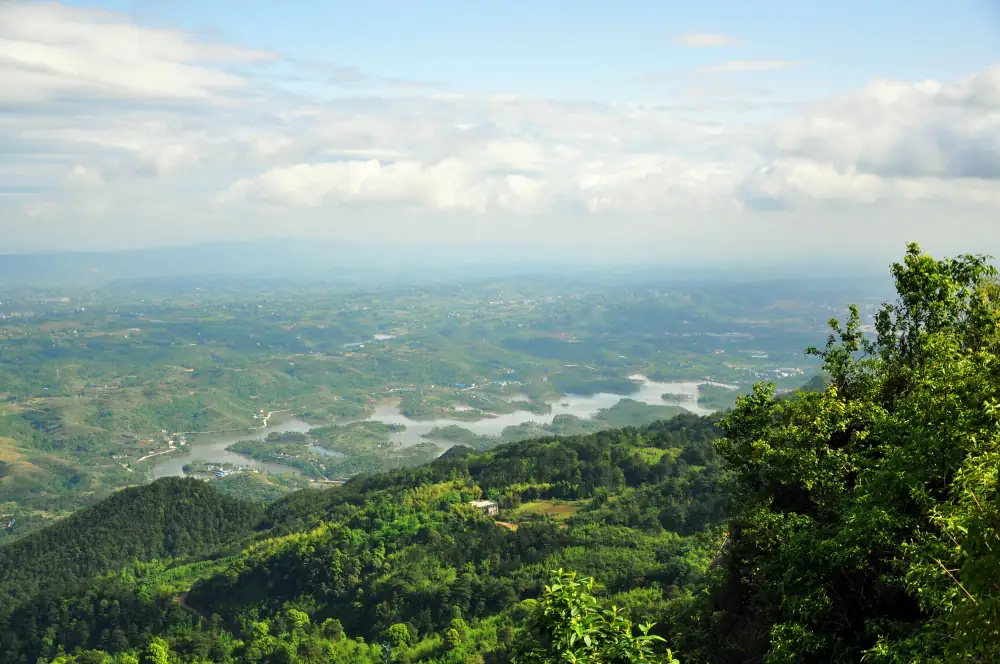 Yongchuancha Mountain Scenery, Chongqing
