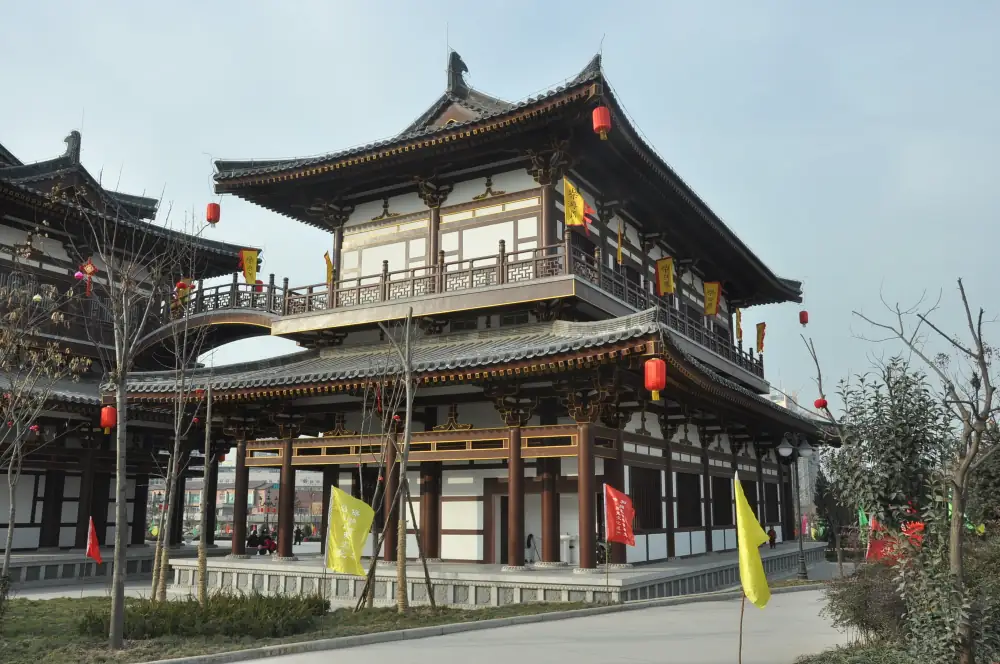 Qinglong Temple Scenery, Shaanxi, Xi'an