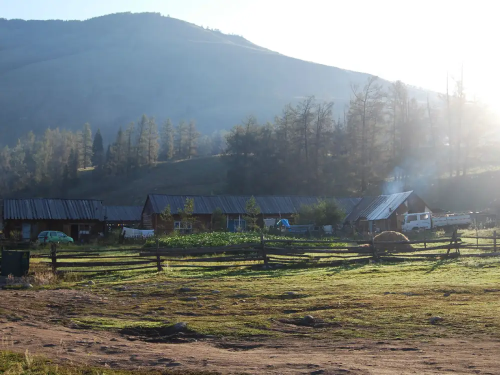 Kanas Lake Lakeside Ancient Village Luo, Xinjiang