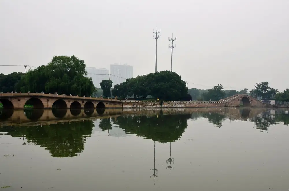 Shi Lake Scenery, Jiangsu, Suzhou