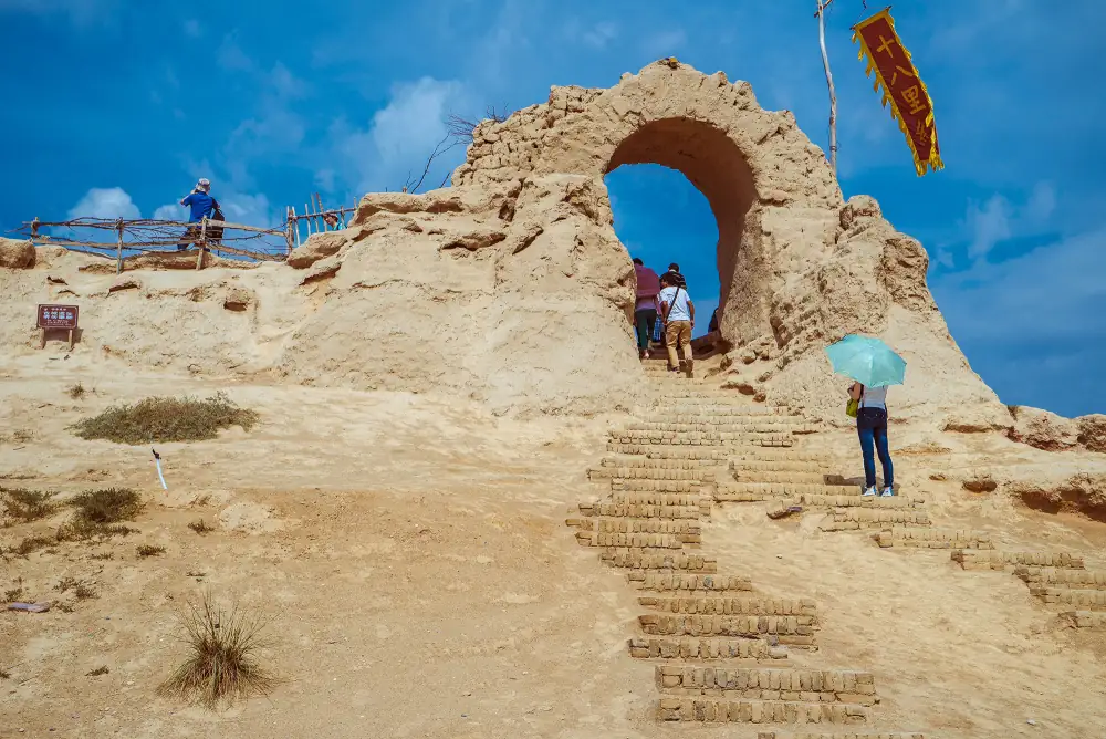 Lvyougaoqing Scenery, Yinchuan