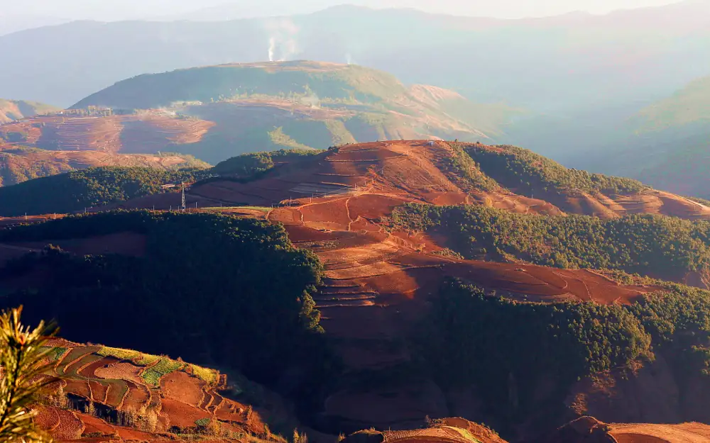 Dongchuan Red Soil Scenery