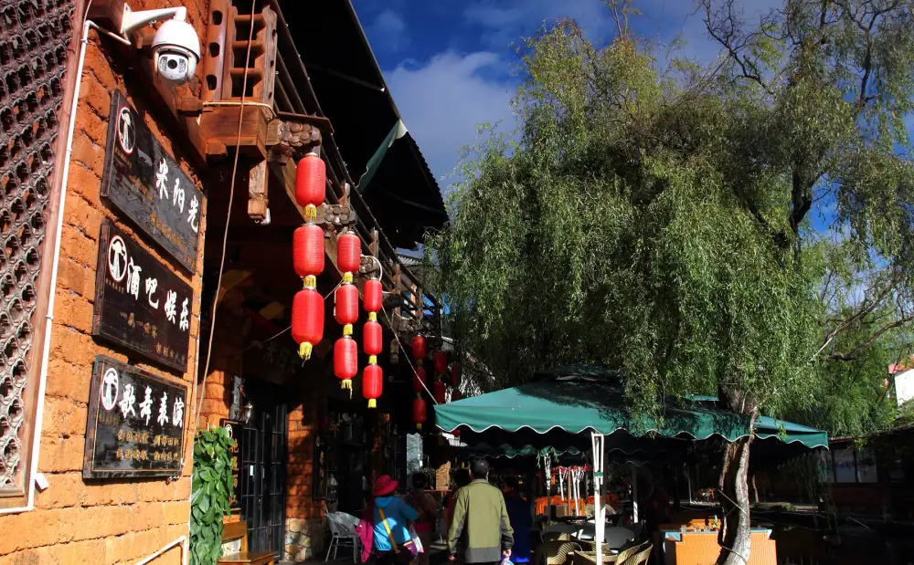 Shuhe Old Town Scenery, Yunnan, Lijiang