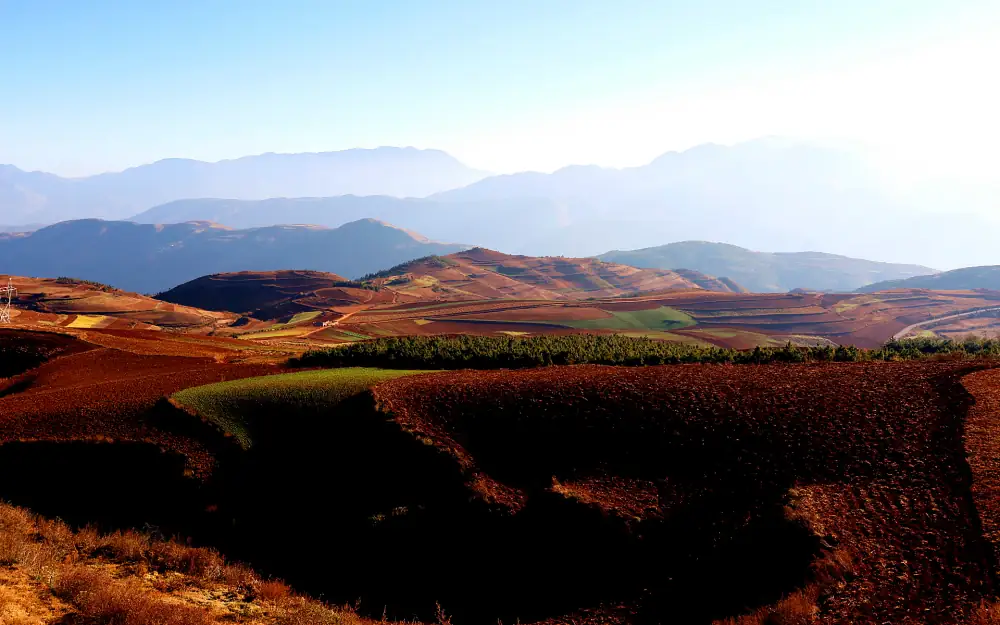 Dongchuan Red Soil Scenery