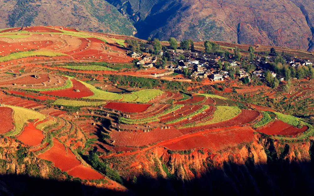 Dongchuan Red Soil Scenery