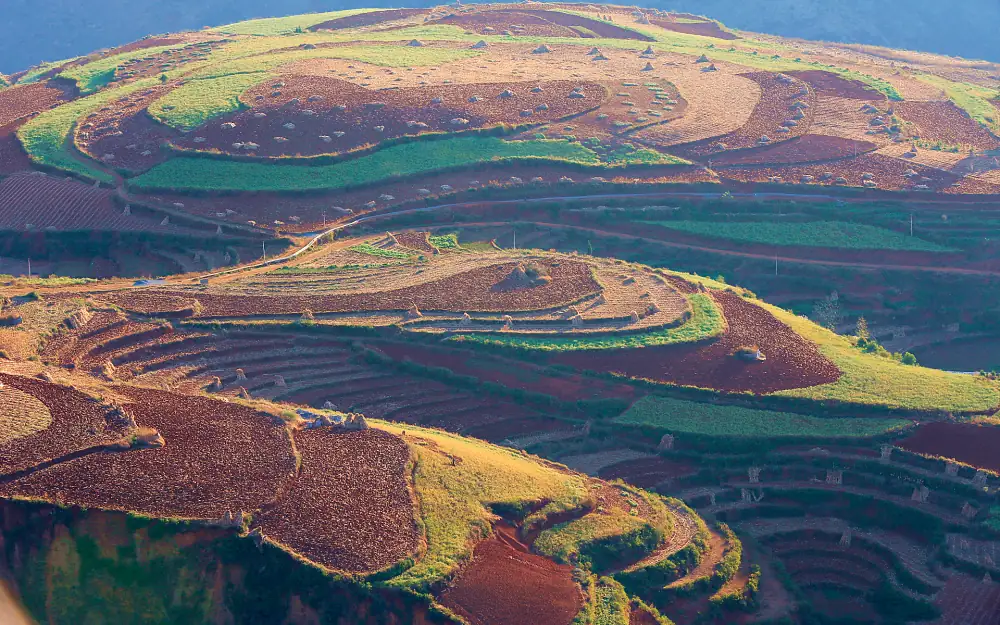 Dongchuan Red Soil Scenery