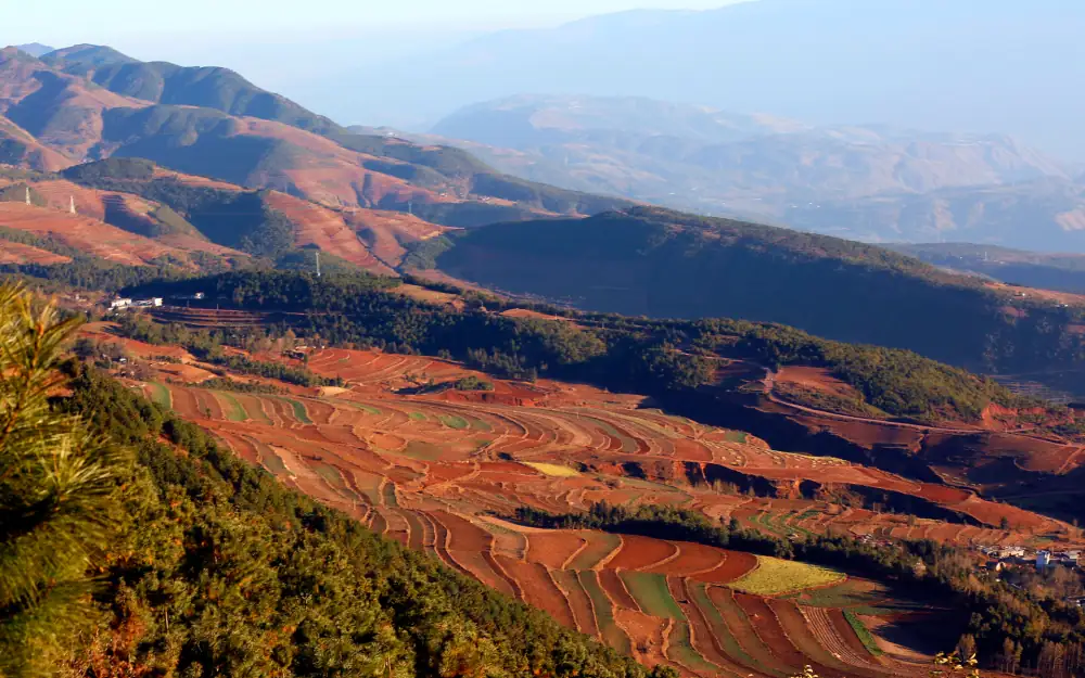 Dongchuan Red Soil Scenery