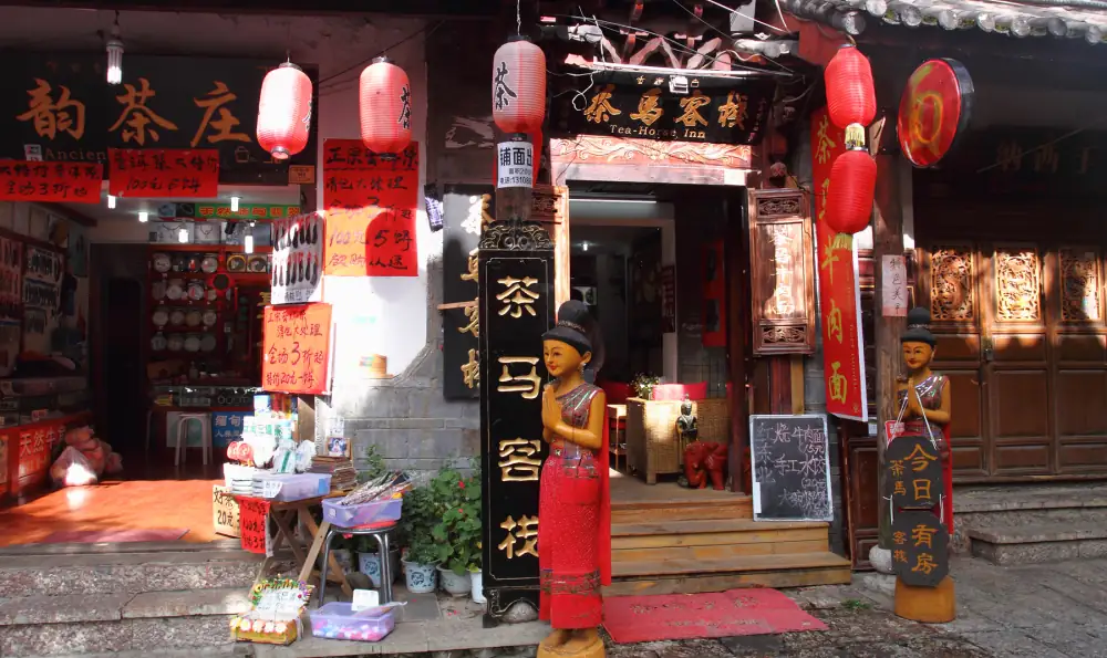 Shuhe Old Town Scenery, Yunnan, Lijiang