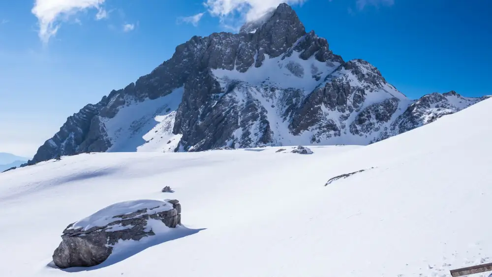 Jade Dragon Snow Mountain Scenery, Yunnan