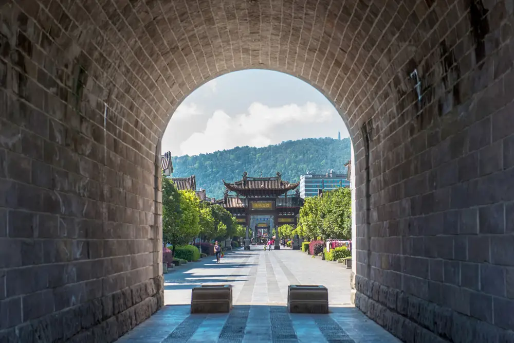 Shun Old Town Scenery, Yunnan