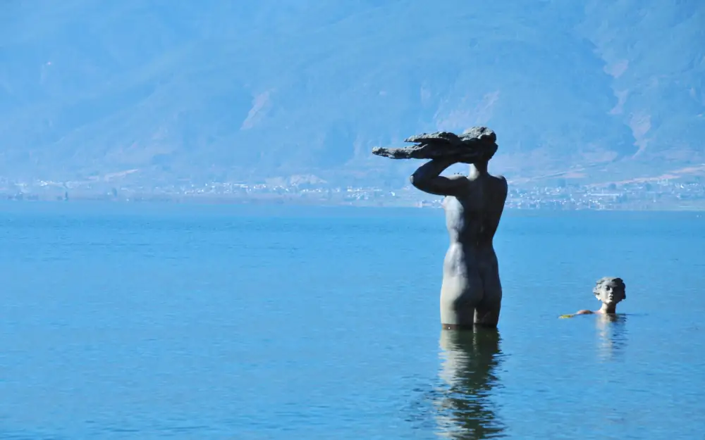 Erhai Lake Scenery, Yunnan, Dali
